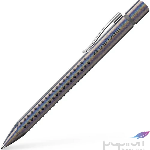 Faber-Castell golyóstoll Grip Grip Edition Glam ezüst XB-S heggyel