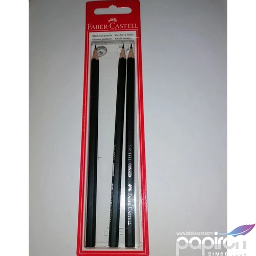 Faber-Castell grafitceruza 3db-os szett, bliszterben, törés álló heggyel, 1111-es ceruzák