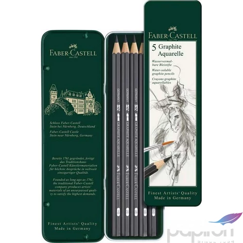 Faber-Castell grafitceruza AG-grafitceruza Akvarell 5db Art