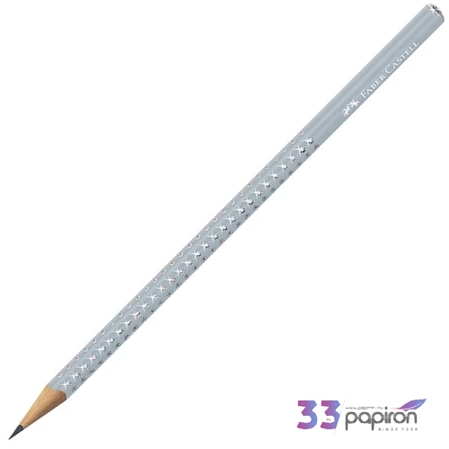 Faber-Castell Grafitceruza háromszögletű SPARKLE Aurora B jégkék 118292