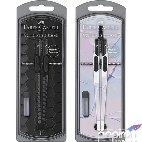Faber-Castell körző készlet gyorsállítóval sötét és világos 2024