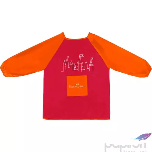 Faber-Castell Kötény Festéshez gyerekeknek piros/narancs prémium minőségű termék 201204