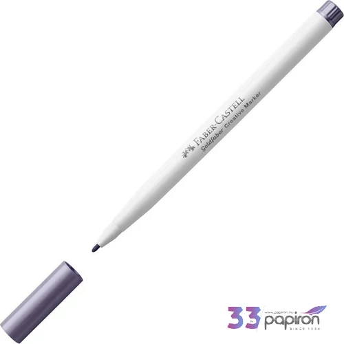 Faber-Castell Kreatív filctoll 1,5mm-es kerek heggyel CREATIVE STUDIO 536 metál lila 161136