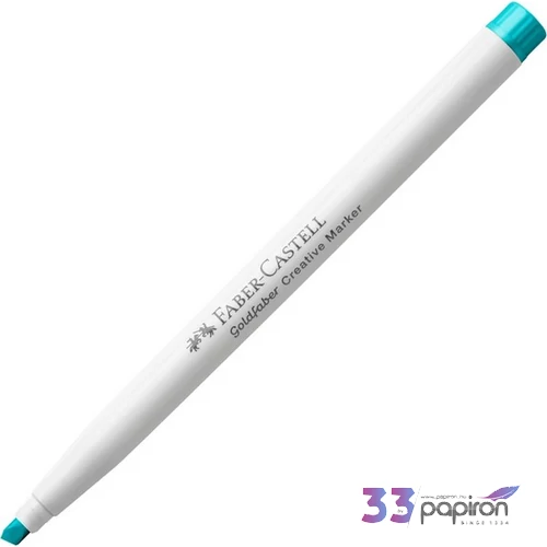 Faber-Castell Kreatív filctoll C-s vágott kalligrafikus heggyel CREATIVE STUDIO 556 karibikék 160956