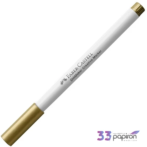 Faber-Castell Kreatív filctoll ecsethegy / arany (550)
