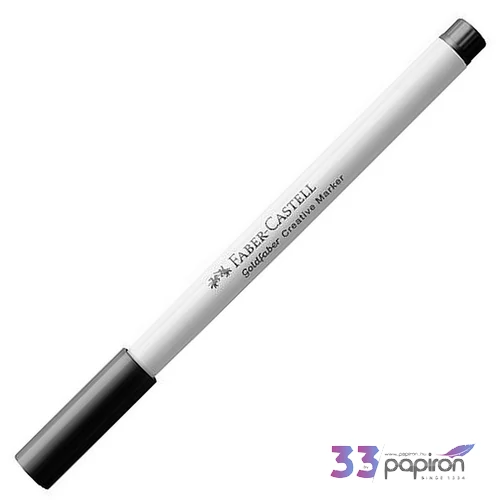 Faber-Castell Kreatív filctoll ecsethegy / fekete (599)
