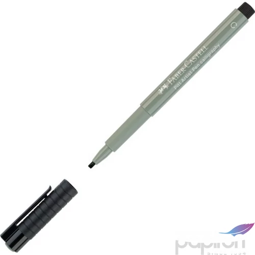 Faber-Castell művész filctoll 2,5mm meleg szürke Kalligrafikus 167972