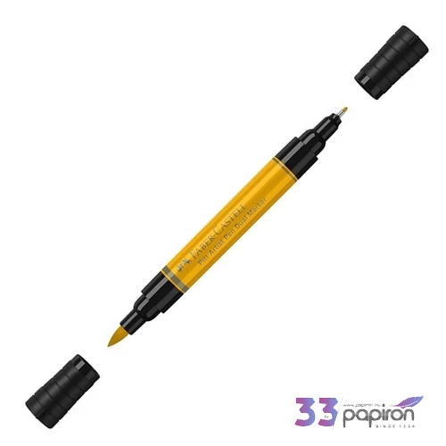 Faber-Castell művész filctoll Ag-Kétvégű Pitt 109 Sötét Krómsárga 162109