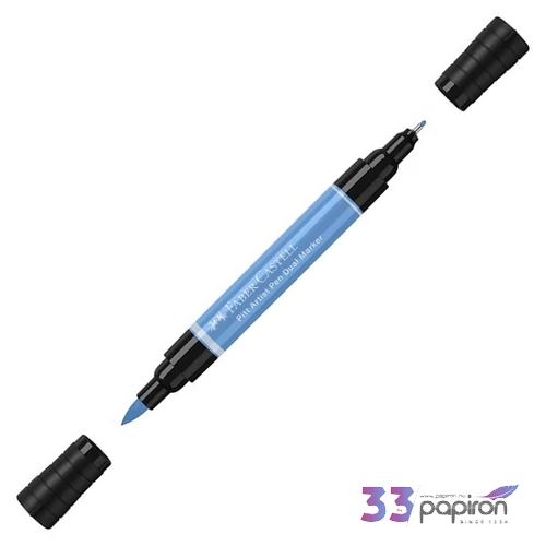 Faber-Castell művész filctoll Ag-Kétvégű Pitt 146 Égkék 162146