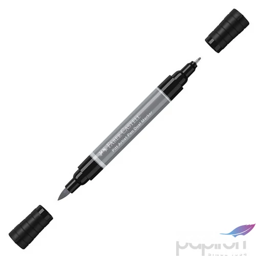 Faber-Castell művész filctoll Ag-Kétvégű Pitt 232 Hidegszürke Iii. 