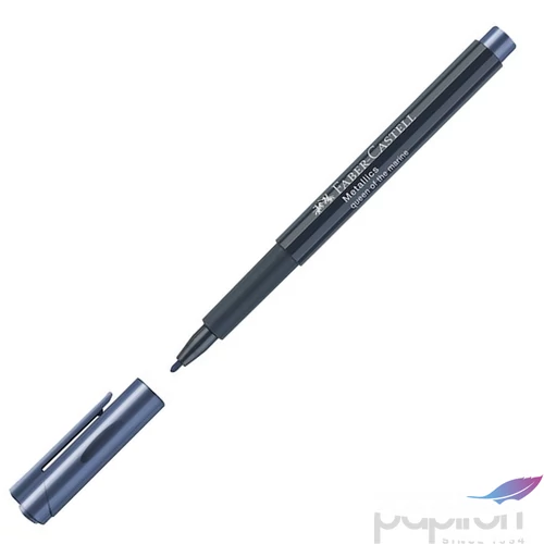 Faber-Castell művész filctoll AG Pitt Metallic kék (153) tengerészkirálynő