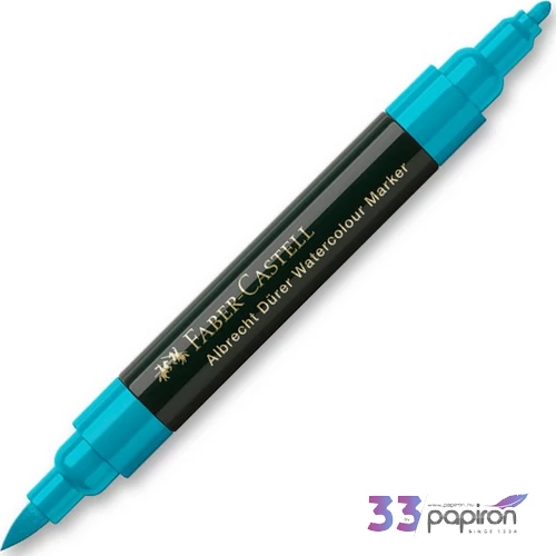Faber-Castell művészfilc Akvarell Albrecht Dürer kétvégű 153 kobalt türkiz 160453