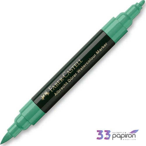 Faber-Castell művészfilc Akvarell Albrecht Dürer kétvégű 264 sötét ftalocianin zöld 16046