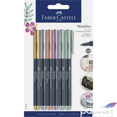 Faber-Castell művészfilc Creativ Studio 1,5mm 6db-os 160706