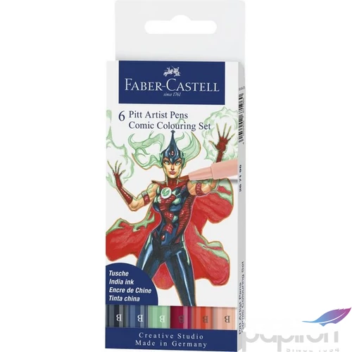 Faber-Castell művészfilc szett 6db 267196