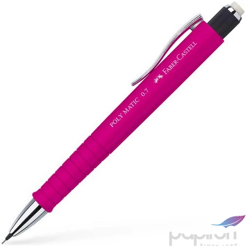 Faber-Castell nyomósiron 0,7 Poly Matic 0,7mm pink Mechanikus ceruza 133328
