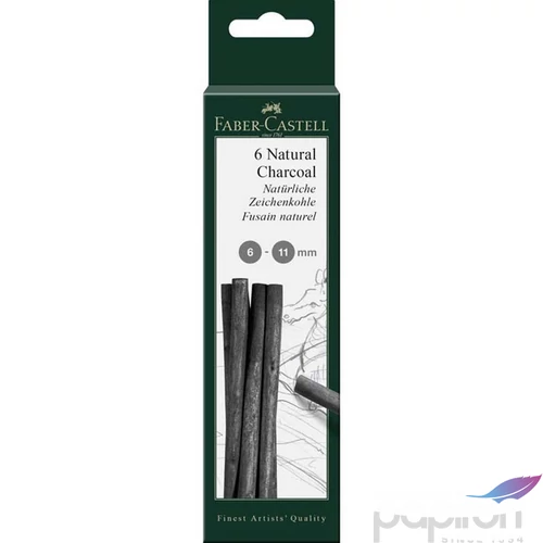 Faber-Castell szénceruza Pitt faszén natúr csomag 7-12mm. AG-Pitt 129398