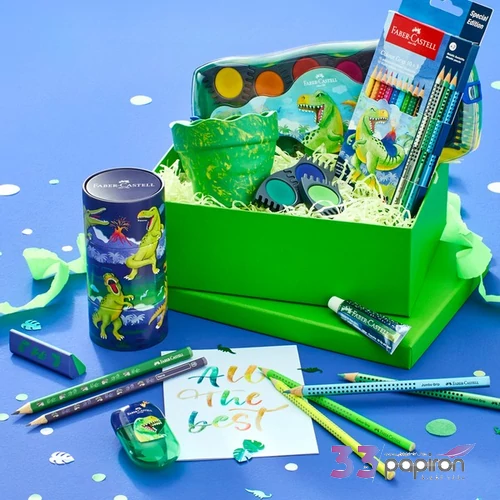 Faber-Castell színes ceruza 10+3 grip dinoszaurusz FC201545