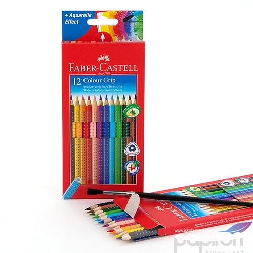 Faber-Castell színes ceruza 12db Grip 2001  112412 LEGNÉPSZERŰBB SZÍNES CERUZA