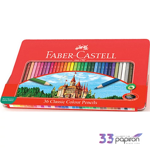 Faber-Castell színes ceruza 36db fémdobozos 115886