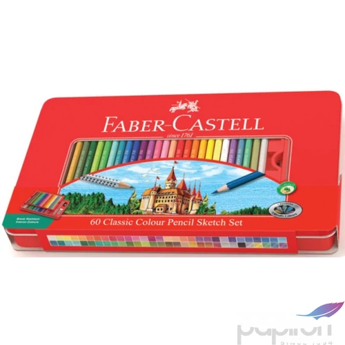 Faber-Castell színes ceruza 60db színes ceruza készlet+ 115894 kiegészítők 115894