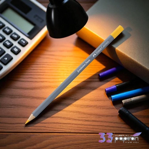 Faber-Castell színes ceruza AG- Akvarell Goldfaber Aqua 108 sötét kadmiumsárga 11