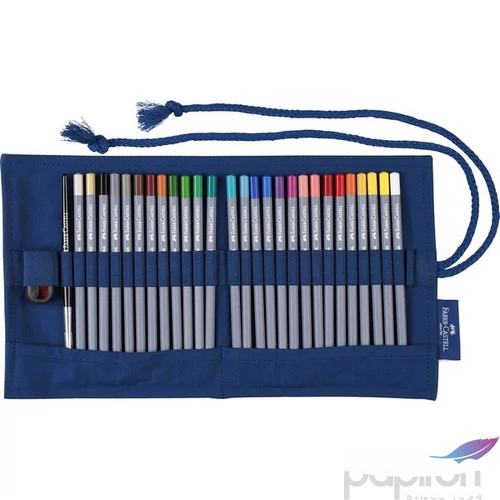 Faber-Castell színes ceruza AG-aquarell készlet 30db-os Goldfaber Aqua tekercses tolltartóban