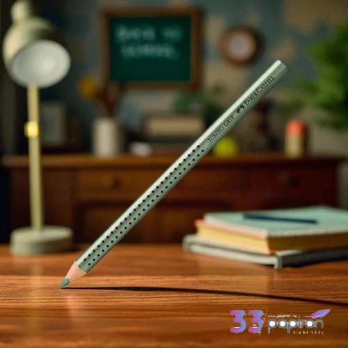 Faber-Castell színes ceruza Grip 2001 Jumbo metál zöld 110985