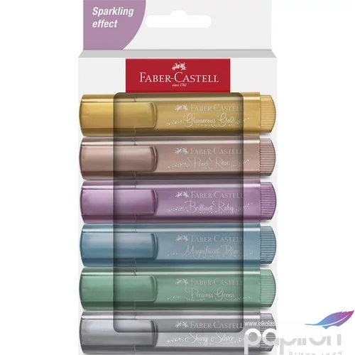 Faber-Castell szövegkiemelő 6db-os 1546 metál 2024