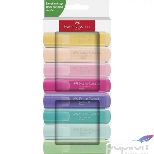 Faber-Castell szövegkiemelő 8db-os 1546 pasztell 2024 