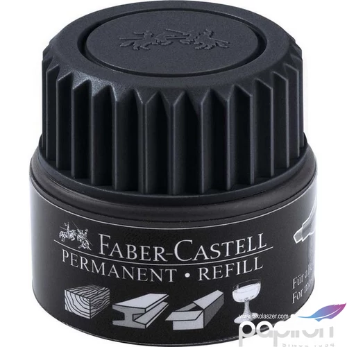 Faber-Castell szövegkiemelő utántöltő 1505 permanent fekete Highlighter. 150599