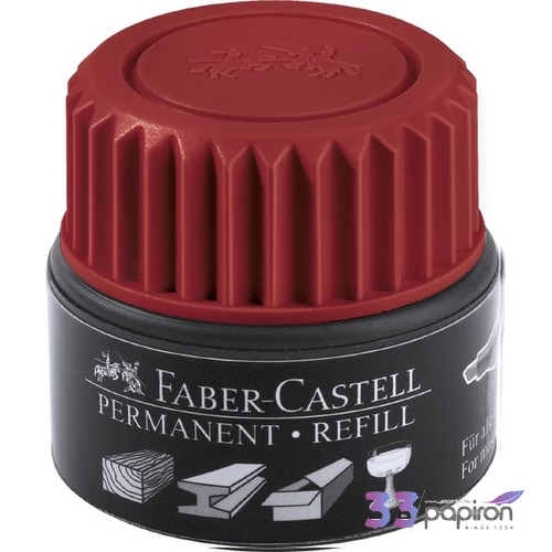 Faber-Castell szövegkiemelő utántöltő 1505 permanent piros Highlighter. 150521