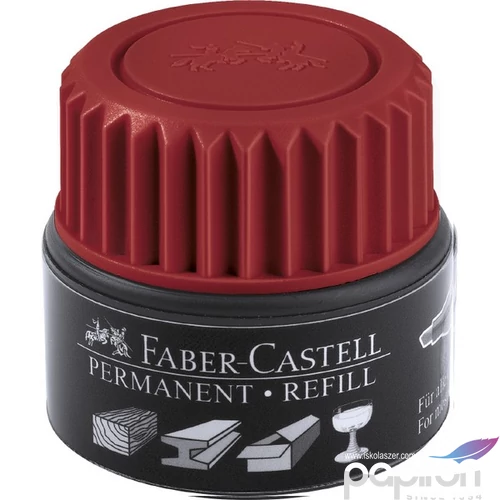 Faber-Castell szövegkiemelő utántöltő 1505 permanent piros Highlighter. 150521