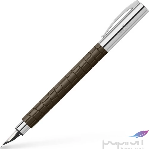 Faber-Castell töltőtoll Ambition 3D "Croco" barna F 146051
