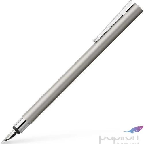Faber-Castell töltőtoll Neo Slim rozsdamentes acél test matt B 342103