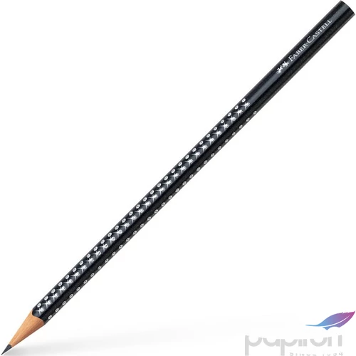 Faber-Castell grafitceruza B Sparkle metal fekete 118219
