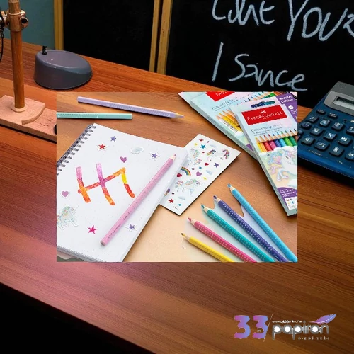 Faber Castell filctoll készlet 18+6db-os kastélyos UNIKORNIS 2024 18db alapszín + 6db csillámos FC554221