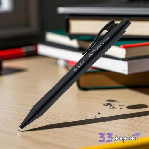 Faber Castell golyóstoll DAILY BALL fekete test XB-s heggyel 2024 140690