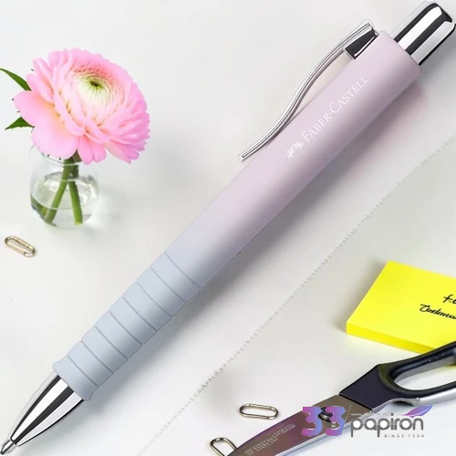Faber Castell golyóstoll Polly Urban  égkék-rózsa tolltest XB-s heggyel 241131