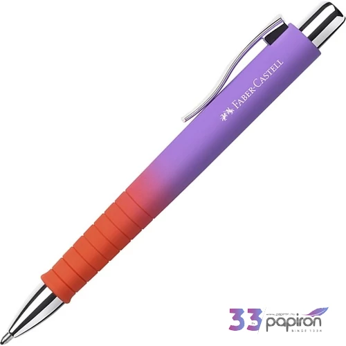 Faber Castell golyóstoll Polly Urban piros-lila tolltest XB-s heggyel 241133