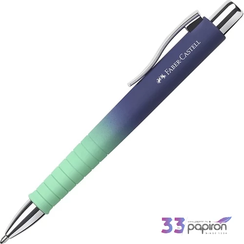 Faber Castell golyóstoll Polly Urban  türkiz-lila tolltest XB-s heggyel 241132