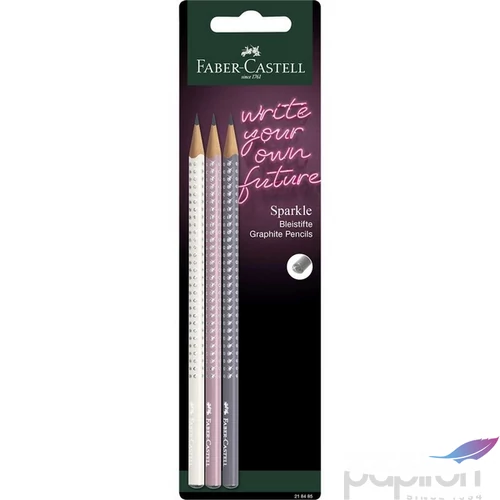 Faber Castell grafitceruza 3db-os SPARKLE gyöngyházfényű nyár 218485
