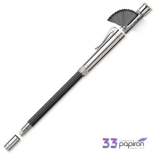 Faber Castell grafitceruza GVFC Perfect finom bordázatú platina bevonatú rövid B (radíros,kupakkal) 1185