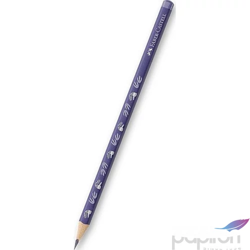 Faber Castell grafitceruza HB hárumszögletű, dionszaurusz, kék