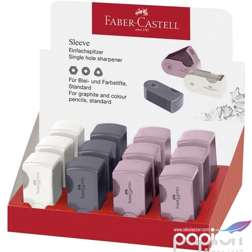 Faber Castell hegyező SLEEVE mini Harmónia színek