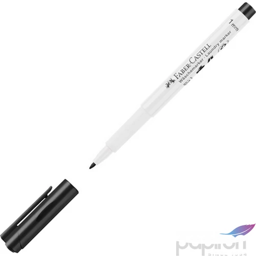 Faber Castell jelölőfilc Mosodai jelölő filc kerek fekete heggyel 159502