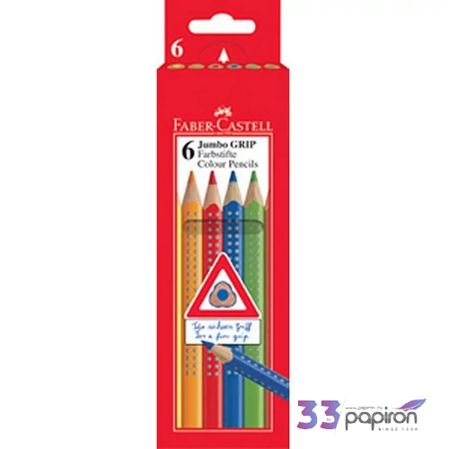 Faber-Castell színes ceruza 6db Jumbo Grip 110 906