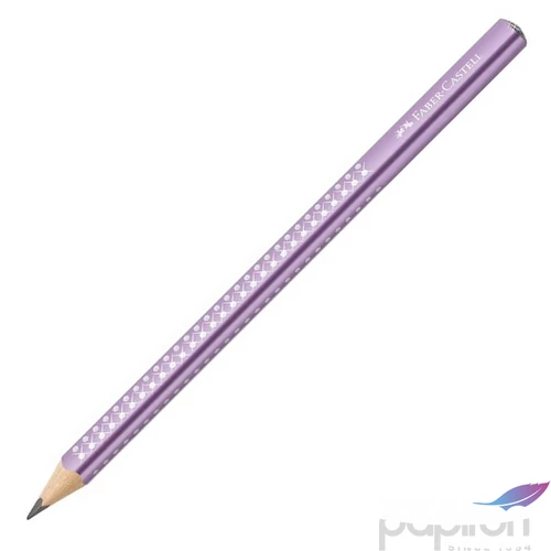 Faber Castell grafitceruza Sparkle Jumbo gyöngyházfényű metál lila