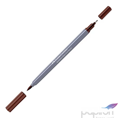 Faber Castell művész filctoll AG-Kétvégű aquarell filctoll égetett siena 283 Goldfaber Aqua