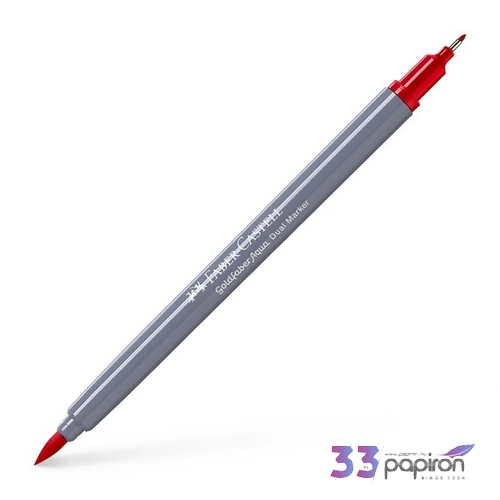 Faber Castell művész filctoll AG-Kétvégű aquarell filctoll halvány muskátlipiros 121 Goldfaber Aqua